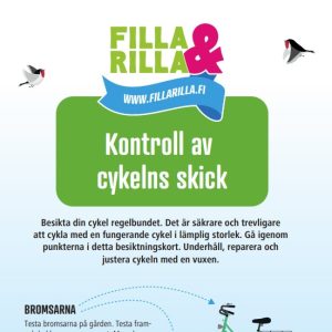 Filla&Rilla - kontroll av cykelns skick